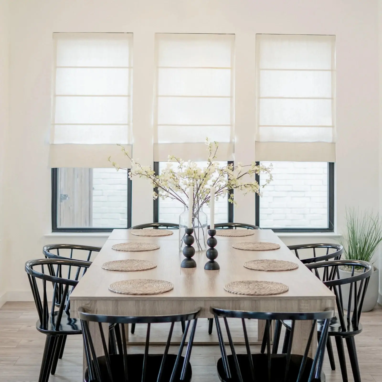 Patti Belgian Linen Roman Shade Cordless - Image 7