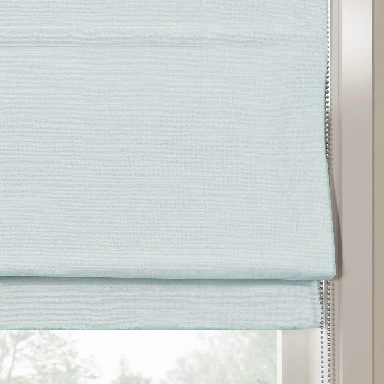 Jawara Linen Cotton Roman Shade Cord Lift - Image 43