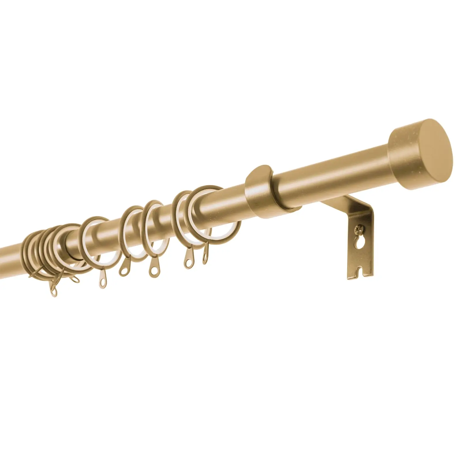Jaylon Adjustable Curtain Rod with Rings - Image 16