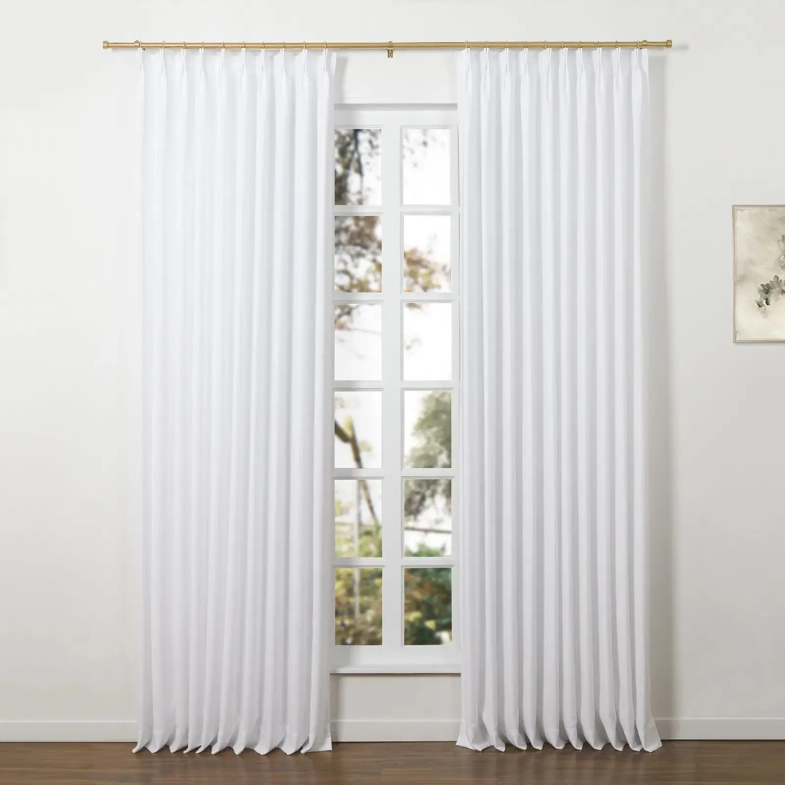 Jaylon Adjustable Curtain Rod with Rings - Image 5
