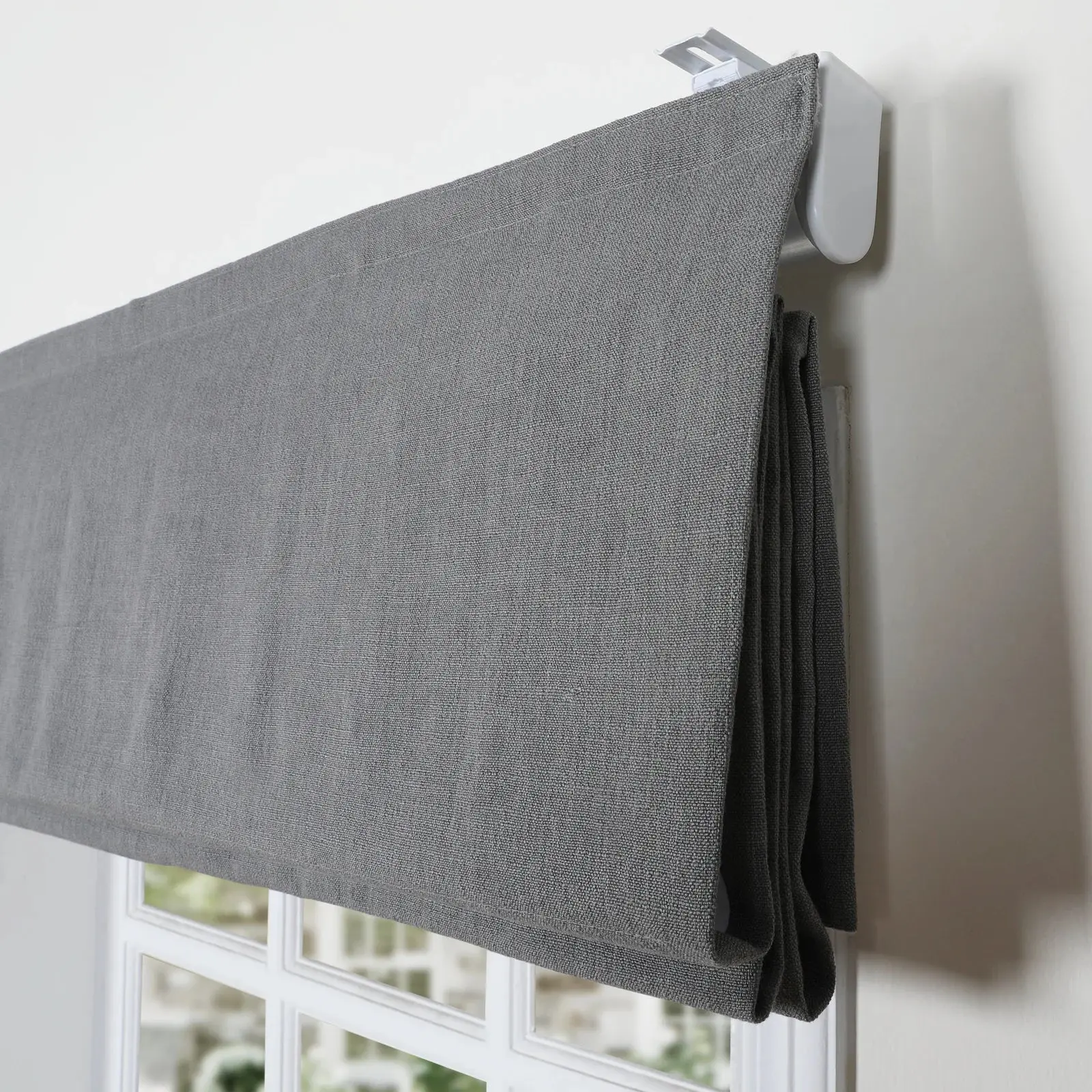 Jawara Linen Cotton Roman Shade Cordless - Image 22