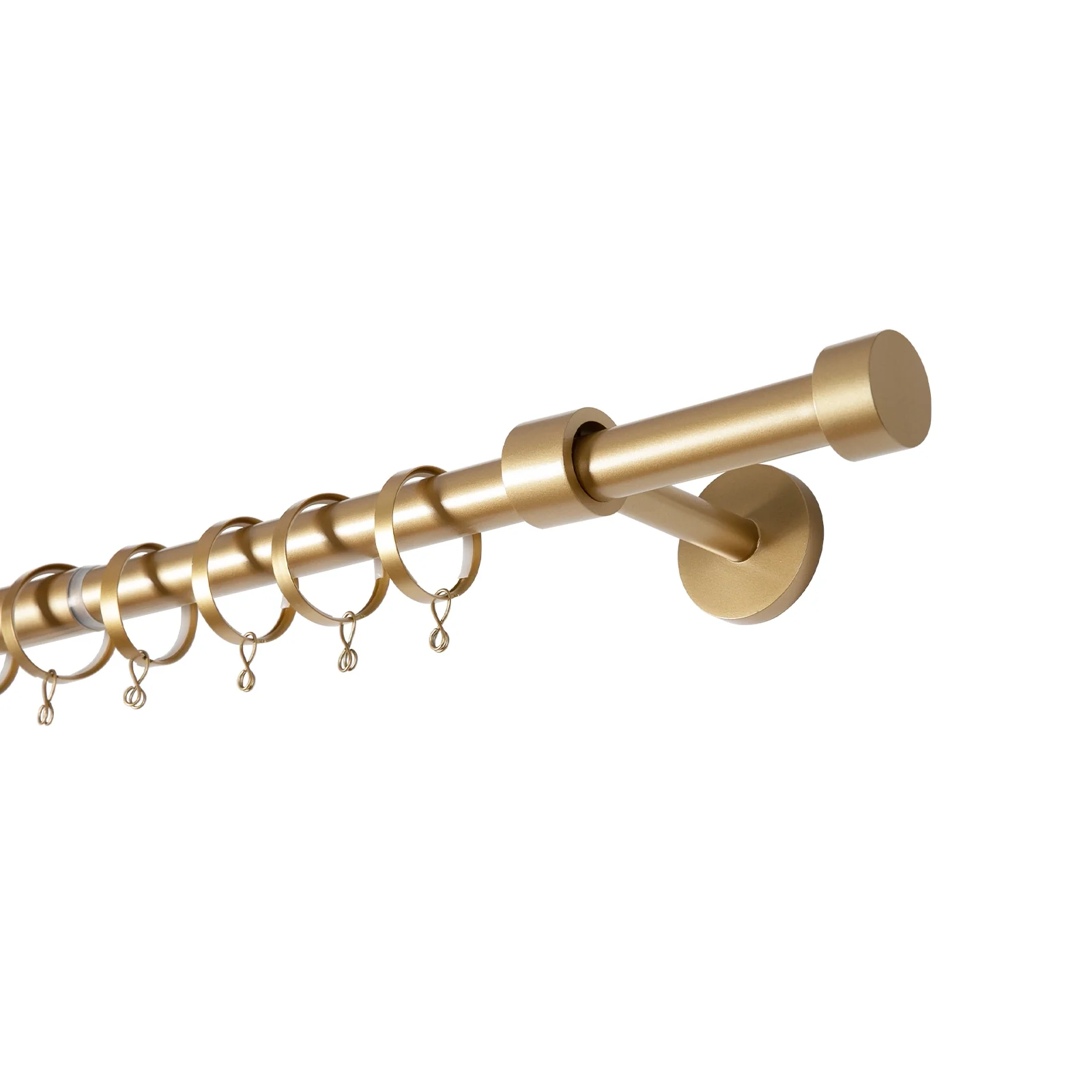 Lucas Adjustable Curtain Rod with Rings - Image 5