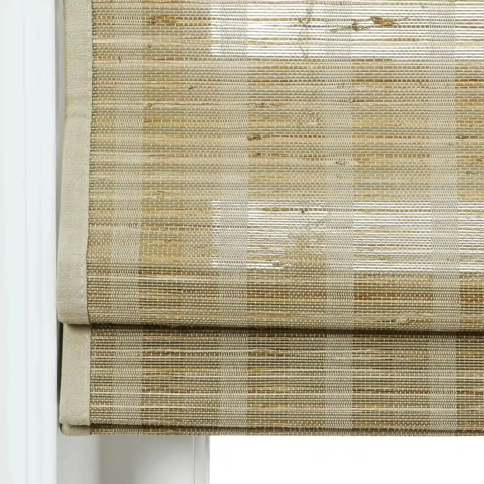 Motorized Window Woven Bamboo Shades - Image 13