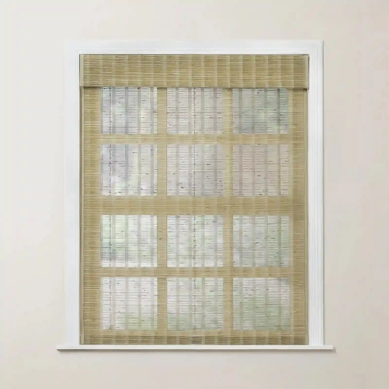 Motorized Window Woven Bamboo Shades - Image 14