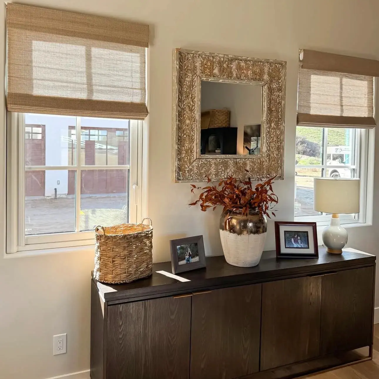 Motorized Window Woven Bamboo Shades - Image 18