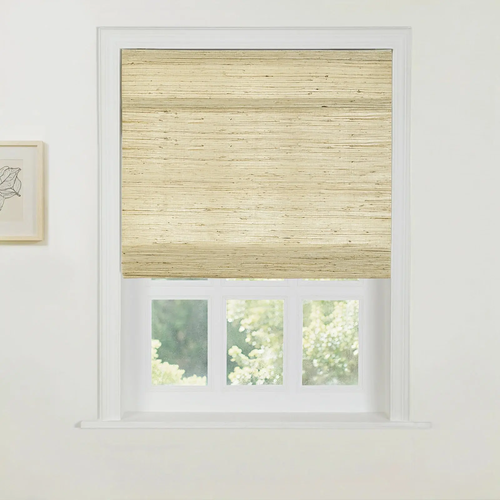 Motorized Window Woven Bamboo Shades - Image 28