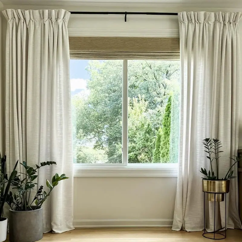 Lay Natural Ramie Bamboo Woven Shade - Coconut - Image 14