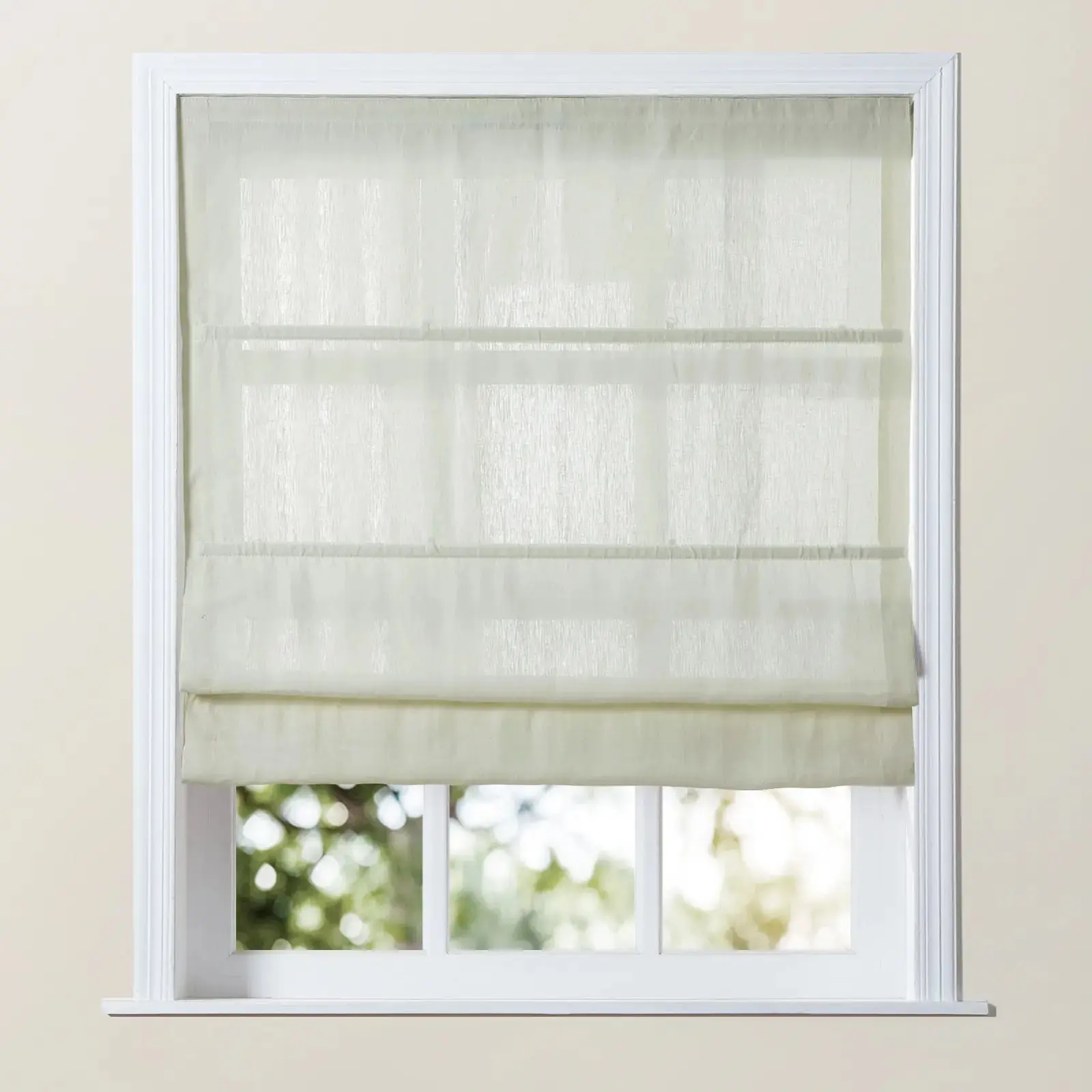 Patti Belgian Linen Roman Shade Cordless - Image 35
