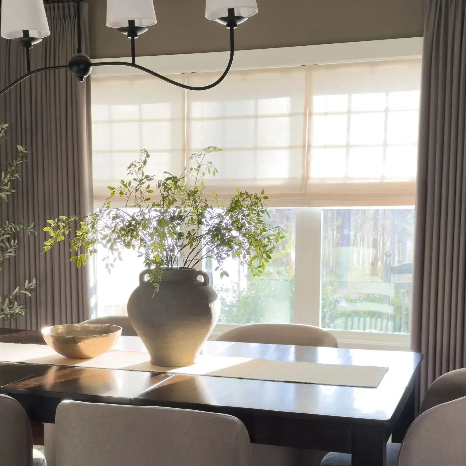 Patti Belgian Linen Roman Shade Cordless - Image 44