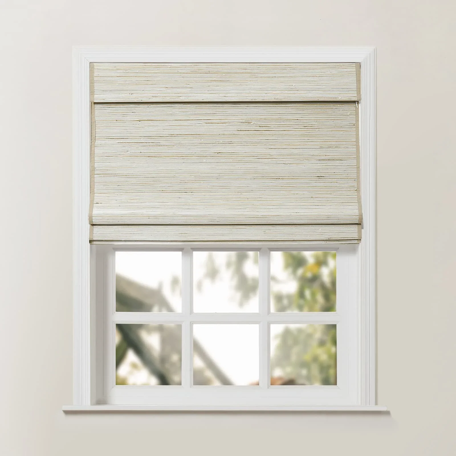 Rae Natural Ramie Jute Woven Wood Shades - Series D - Image 9